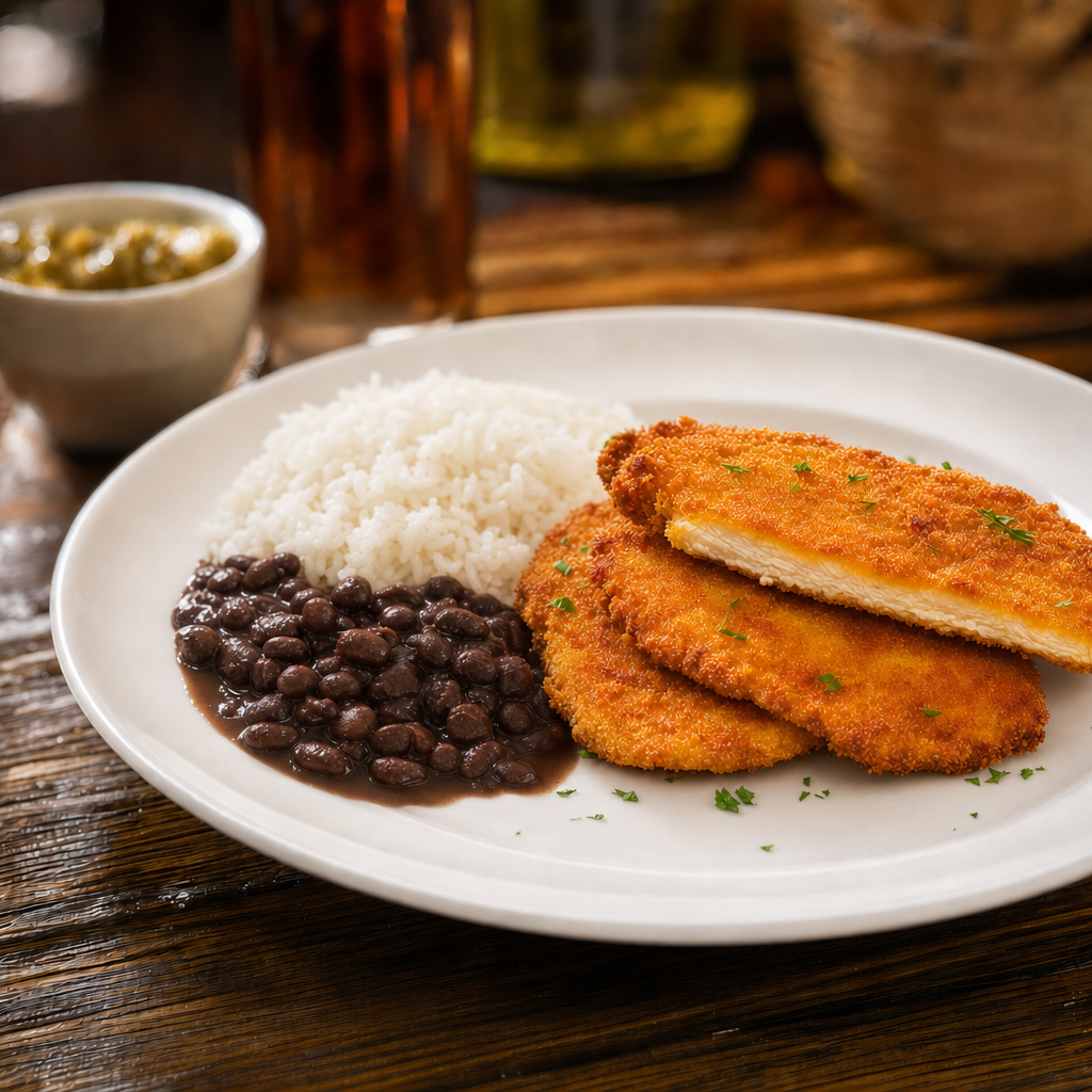 Frango à Milanesa