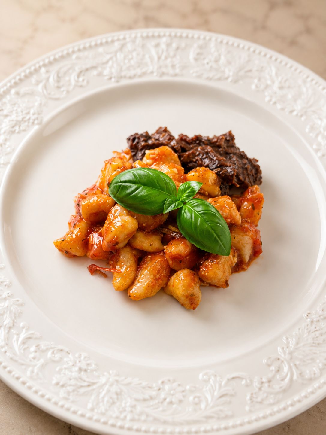 Nhoque ao Sugo com Ragu