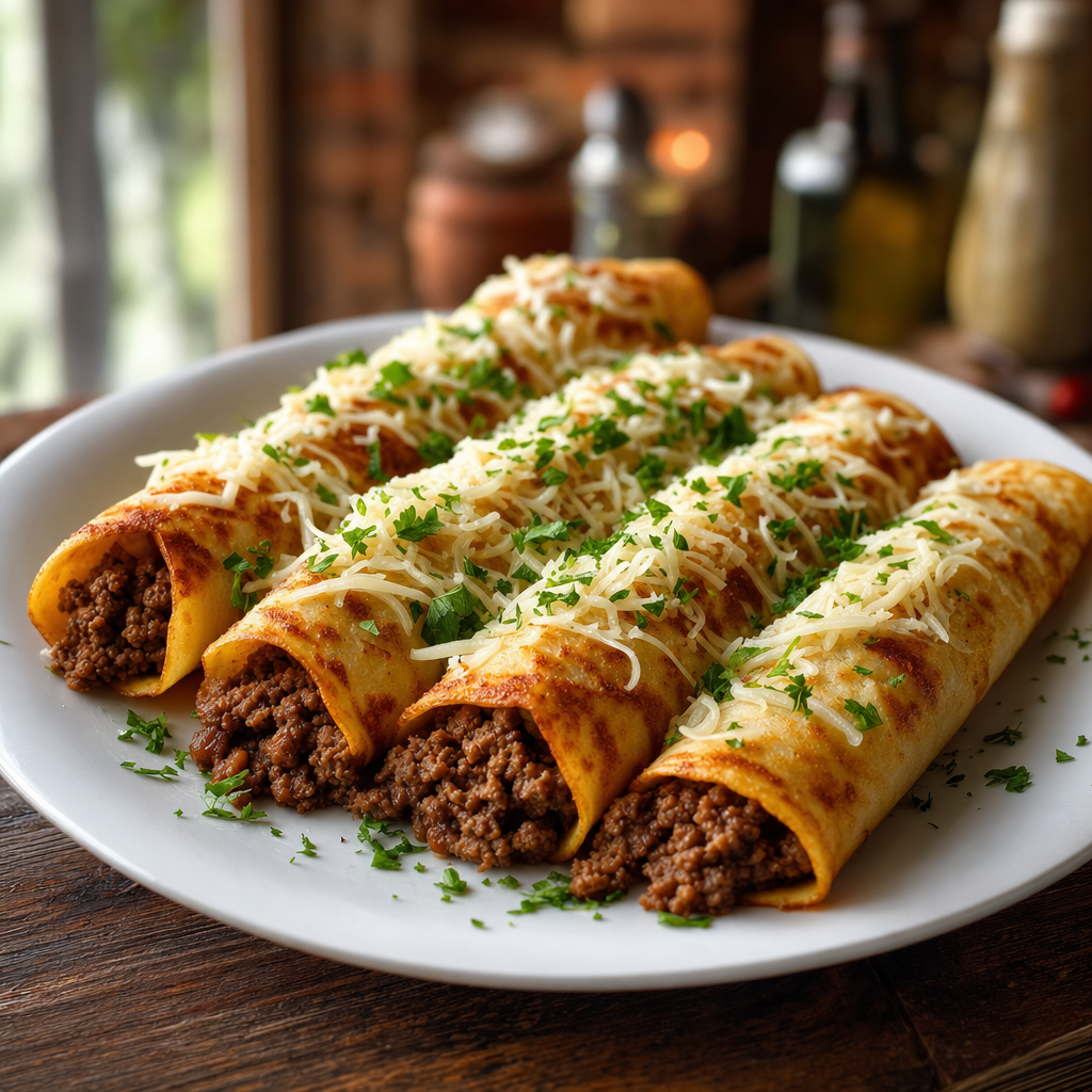Panquecas de Carne